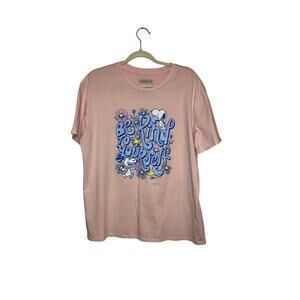 Peanuts Snoopy Light Pink Graphic Tee Size XXL